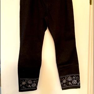 Recreation Black Embellished Jeans